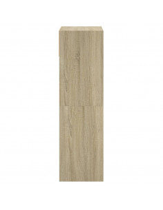 Scarpiera Rovere Sonoma 60x34x116 cm in Legno Multistrato