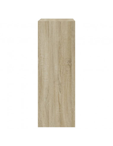 Scarpiera Rovere Sonoma 60x34x96,5 cm in Legno Multistrato