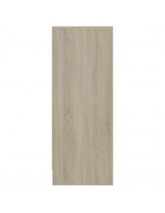 Scarpiera Rovere Sonoma 60x35x92 cm in Truciolato