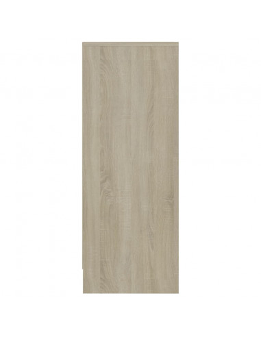 Scarpiera Rovere Sonoma 60x35x92 cm in Truciolato
