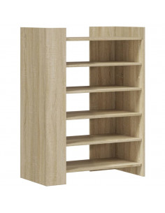 Scarpiera Rovere Sonoma 74,5x37,5x100 cm in Legno Multistrato
