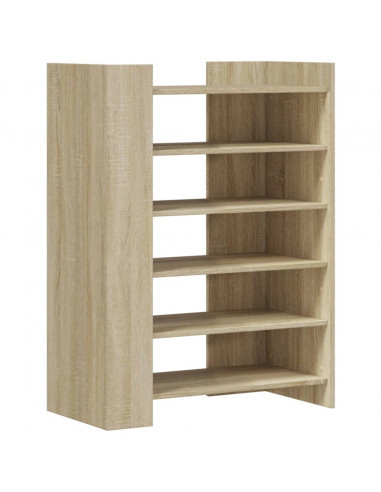 Scarpiera Rovere Sonoma 74,5x37,5x100 cm in Legno Multistrato
