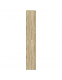 Scarpiera Rovere Sonoma 80x21x125,5 cm in Legno Multistrato