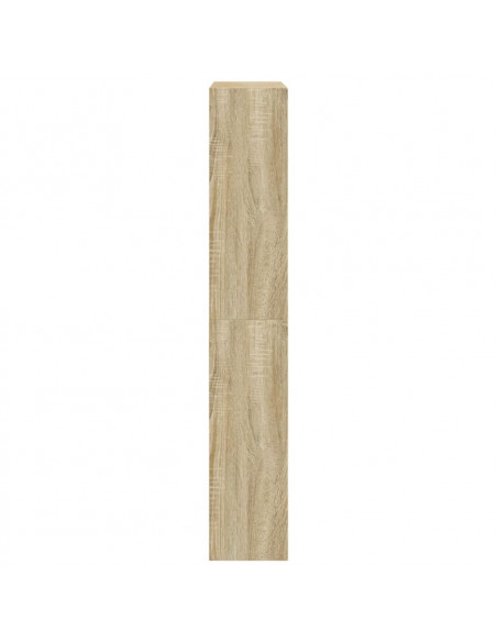 Scarpiera Rovere Sonoma 80x21x125,5 cm in Legno Multistrato