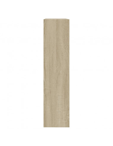 Scarpiera Rovere Sonoma 80x21x87,5 cm in Legno Multistrato