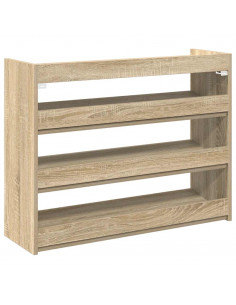 Scarpiera Rovere Sonoma 80x25x61,5 cm in Truciolato