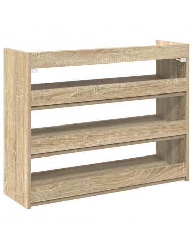 Scarpiera Rovere Sonoma 80x25x61,5 cm in Truciolato