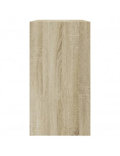 Scarpiera Rovere Sonoma 80x34x63 cm in Legno Multistrato