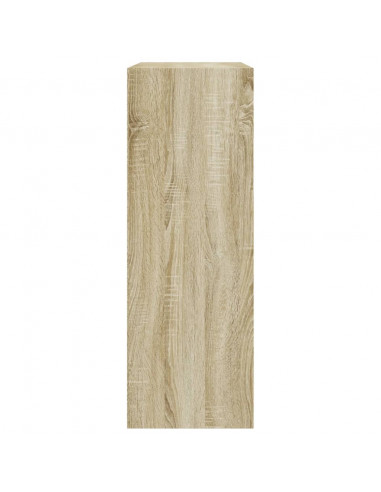 Scarpiera Rovere Sonoma 80x34x96,5 cm in Legno Multistrato