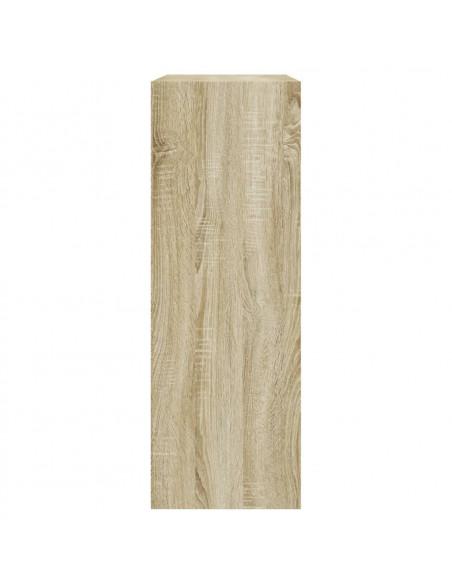 Scarpiera Rovere Sonoma 80x34x96,5 cm in Legno Multistrato