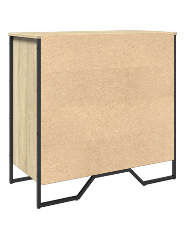 Scarpiera Rovere Sonoma 80x38x78 cm in Truciolato