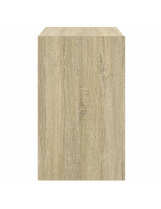Scarpiera Rovere Sonoma 80x42x69 cm in Legno Multistrato