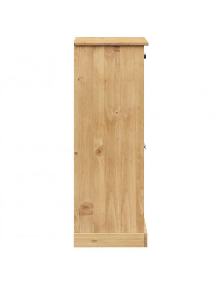Scarpiera VIGO 60x35x96 cm in Legno Massello di Pino