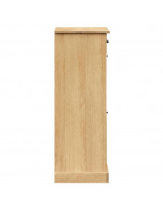 Scarpiera VIGO 60x35x96 cm in Legno Massello di Pino