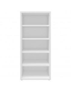 Scarpiere 2 pz Bianche 31,5x35x70 cm in Truciolato