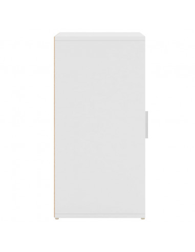 Scarpiere 2 pz Bianche 32x35x70 cm in Legno Multistrato