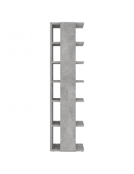 Scarpiere 2 pz Grigio Cemento 27,5x27x102 cm