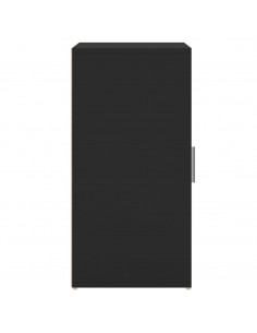 Scarpiere 2 pz Nere 32x35x70 cm in Truciolato