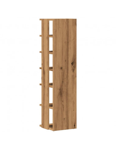 Scarpiere 2 pz Rovere Artigianale 28x27x102 cm in Truciolato