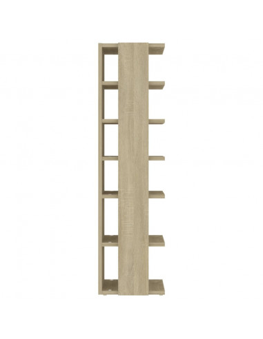 Scarpiere 2 pz Rovere sonoma 27,5x27x102 cm