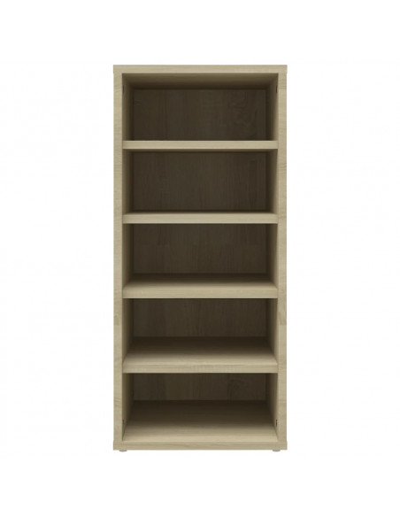 Scarpiere 2 pz Rovere Sonoma 31,5x35x70 cm in Truciolato
