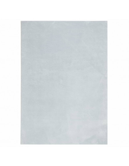 Tappeto a Pelo Corto HUARTE Morbido e Lavabile Blu 140x200 cm