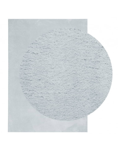 Tappeto a Pelo Corto HUARTE Morbido e Lavabile Blu 140x200 cm