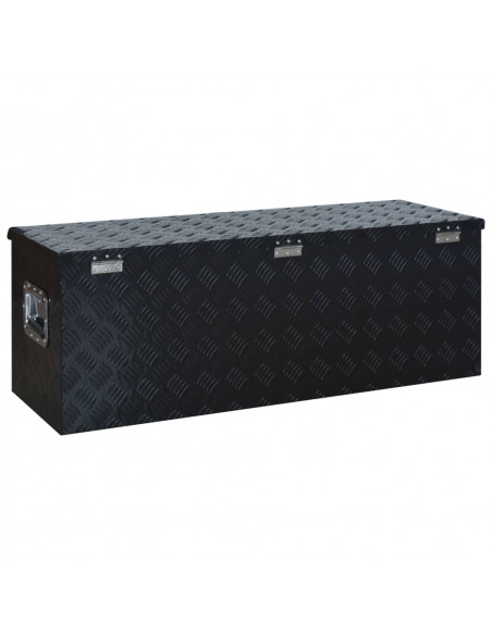Scatola in Alluminio 1085x370x400 mm Nera