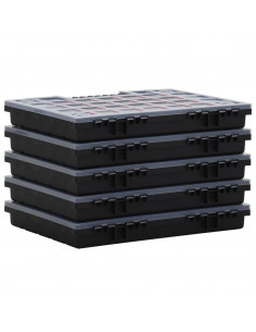 Scatole di Assortimento 10 pz 40x30x5 cm Polipropilene 2