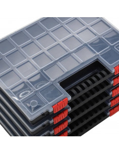 Scatole di Assortimento 5 pz 40x30x5 cm in Polipropilene