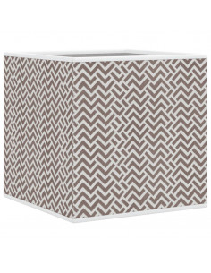 Scatole Portaoggetti 10 pz 32x32x32 cm Tessuto non Tessuto