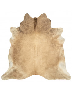 Tappeto in Vera Pelle Bovina Beige 180x220 cm
