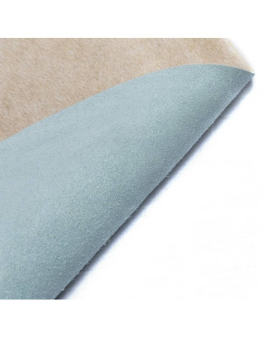 Tappeto in Vera Pelle Bovina Beige 180x220 cm