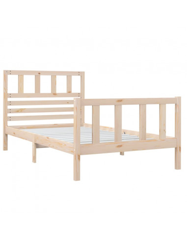 Giroletto 90x190 cm Single in Legno Massello