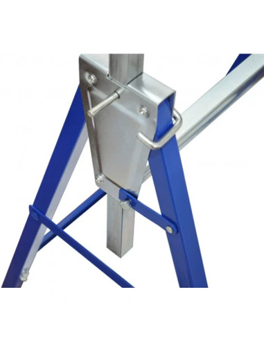 Coppia di Cavalletti estensibili con gambe fisse