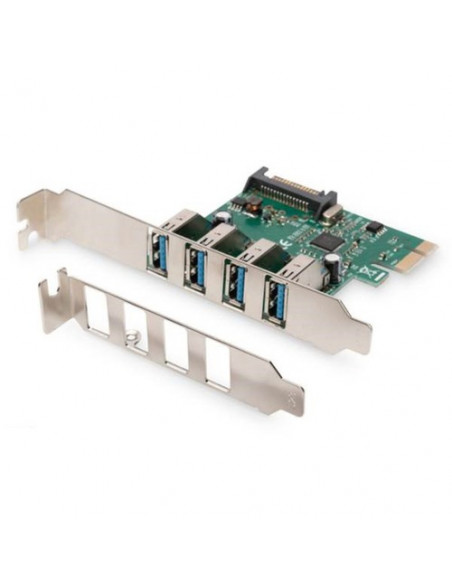 SCHEDA AGGIUNTIVA DIGITUS PCI-EXPRESS 4 PORTE USB 3.0