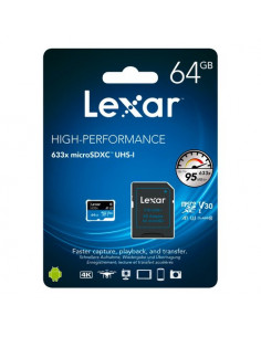 Scheda di memoria Lexar LSDMI064633X HIGH PERFOMANCE 633X