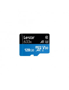 Scheda di memoria Lexar LSDMI128BB633A HIGH PERFOMANCE 633X Black e Bl