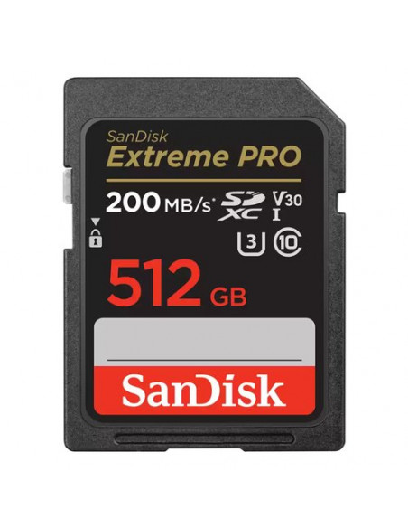 Scheda di memoria Sandisk SDSDXXD 512G GN4IN EXTREME PRO