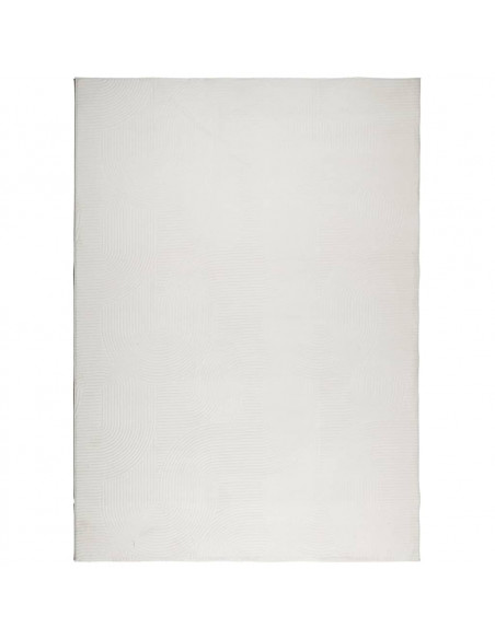 Tappeto IZA a Pelo Corto Aspetto Scandinavo Crema 240x340 cm