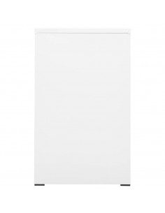 Schedario Bianco 46x62x102,5 cm in Acciaio