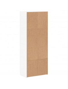 Schedario Bianco 60x32x153 cm in Truciolato