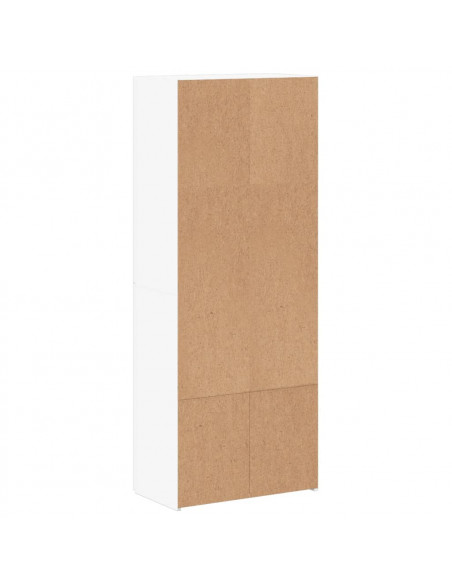Schedario Bianco 60x32x153 cm in Truciolato