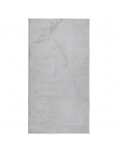 Tappeto IZA a Pelo Corto Aspetto Scandinavo Grigio 80x150 cm