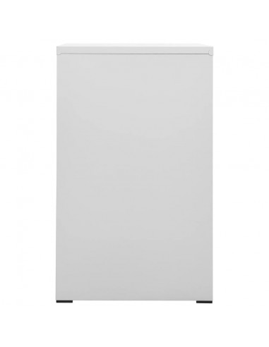 Schedario Grigio Chiaro 46x62x102,5 cm in Acciaio