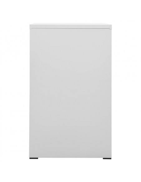 Schedario Grigio Chiaro 46x62x102,5 cm in Acciaio