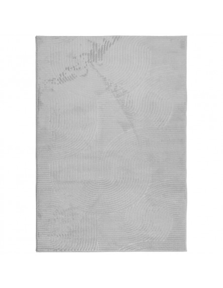 Tappeto IZA a Pelo Corto Aspetto Scandinavo Grigio 120x170 cm