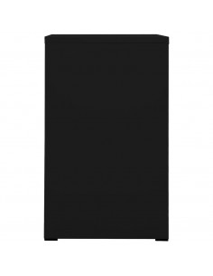 Schedario Nero 46x62x102,5 cm in Acciaio