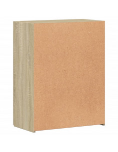 Schedario Rovere Sonoma 60x32x77,5 cm in Legno Multistrato