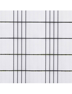 Schermi da Balcone 10 pz Bianchi 255x19 cm in Polyrattan